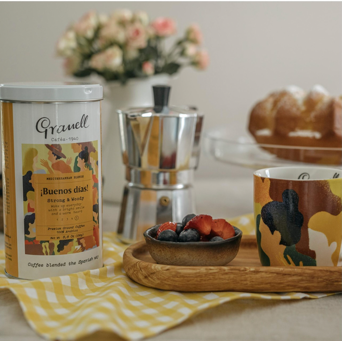 Café "Buenos días vecina"