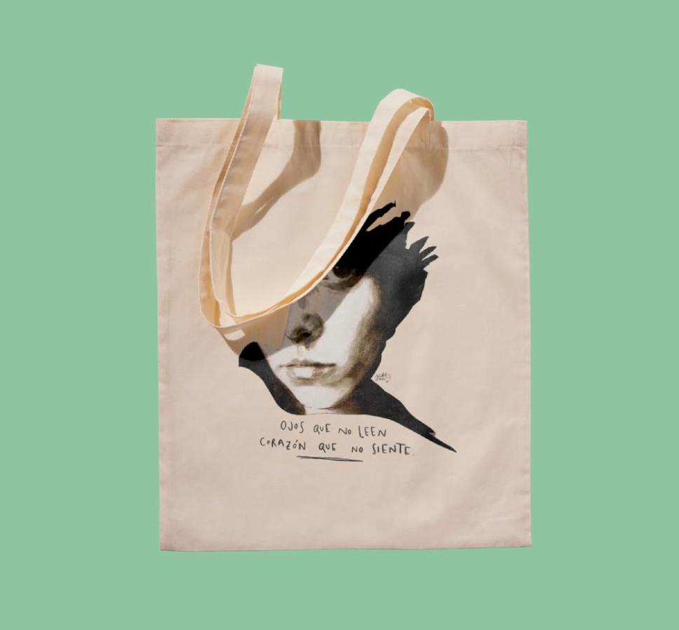Totebags Ojos que no leen X JUDIT MIAU