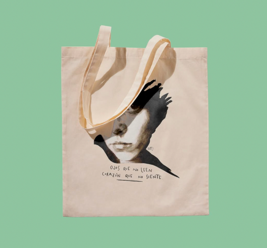 Totebags Ojos que no leen X JUDIT MIAU
