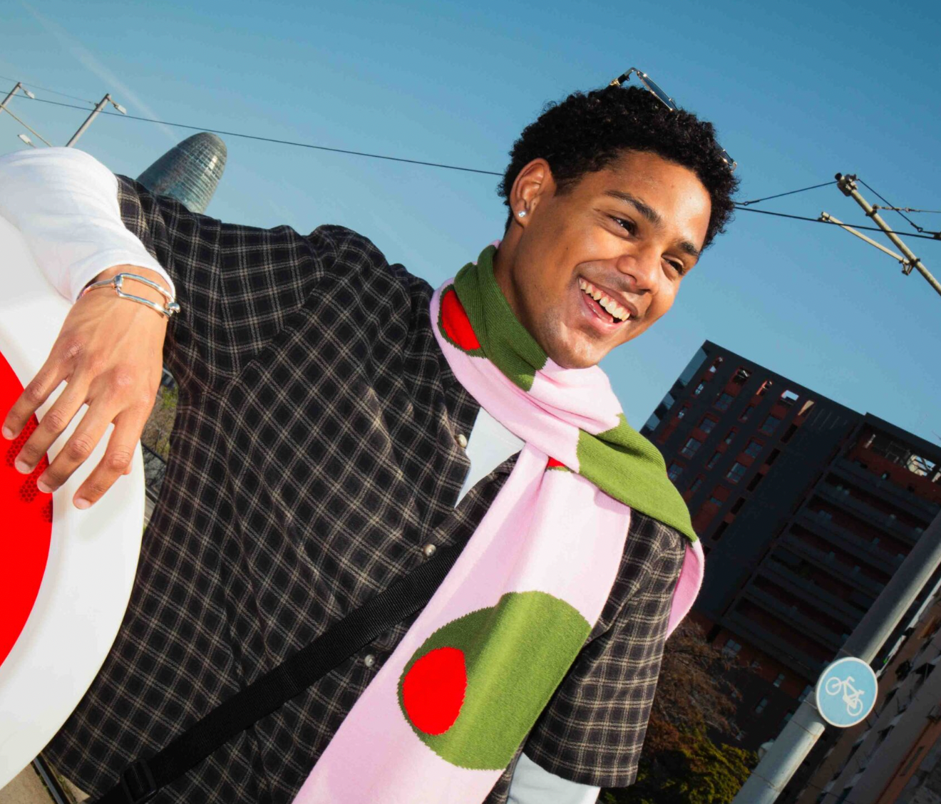 Bufanda de aceitunas