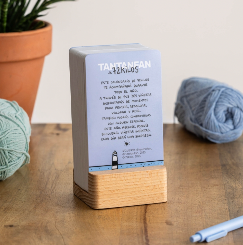 Calendario tarjetas 2026 72 Kilos