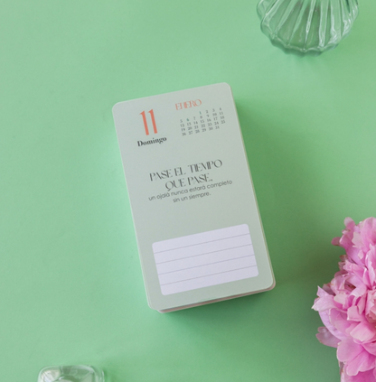 Calendario tarjetas 2026 Defreds