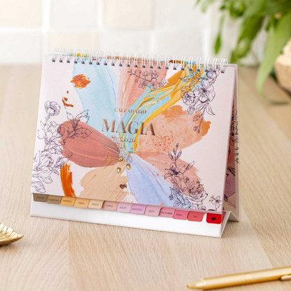 Calendario mesa 2026 La vecina Rubia