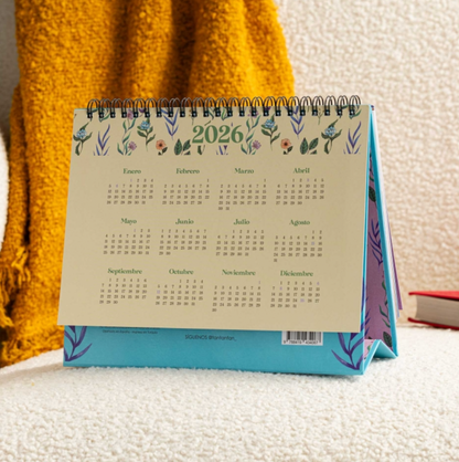 Calendario mesa 2026 María Hesse