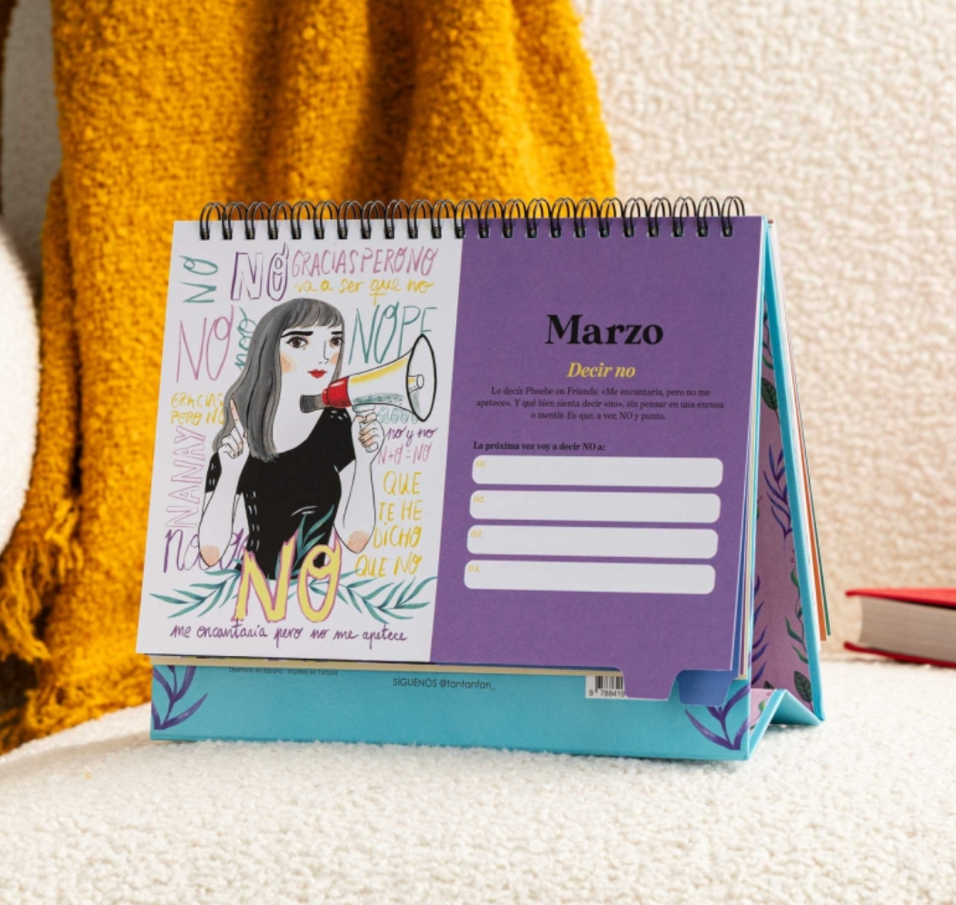 Calendario mesa 2026 María Hesse