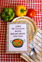 Lámina "Como me encanta hacer buenas migas contigo"