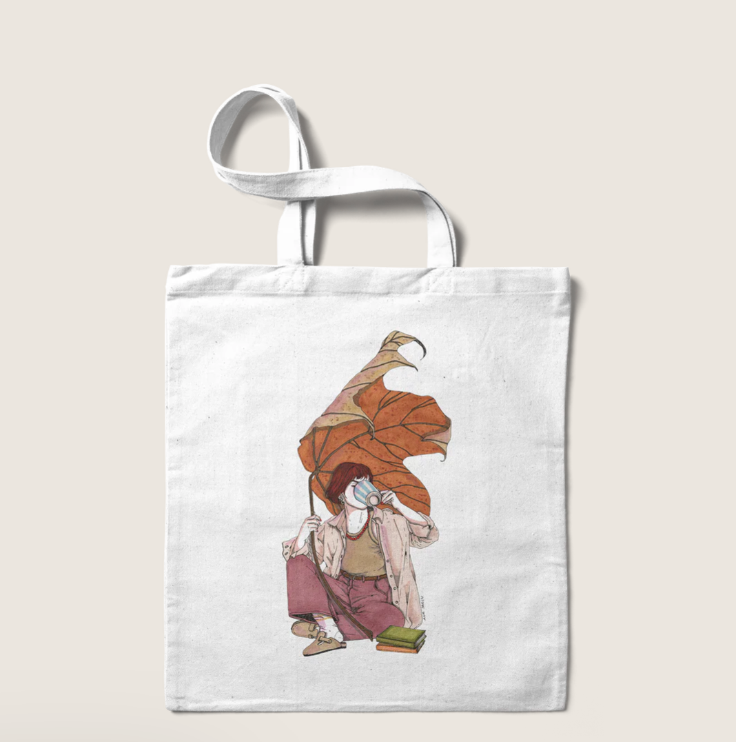 Totebag hojas x Ana Jarén
