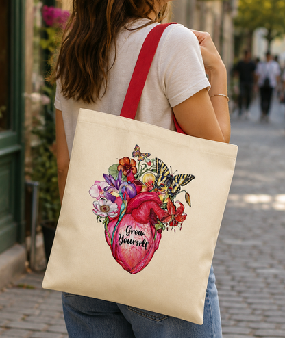 Totebag corazón grow yourself