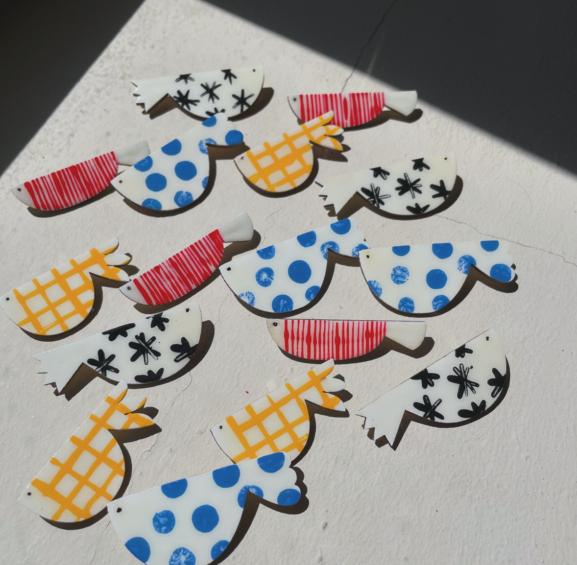 Broches de madera PECES