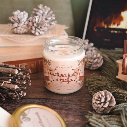 Vela lectura junto al fuego