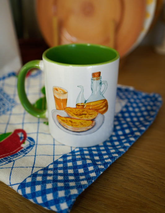 Taza El desayuno que sana x Raquel Sarabia