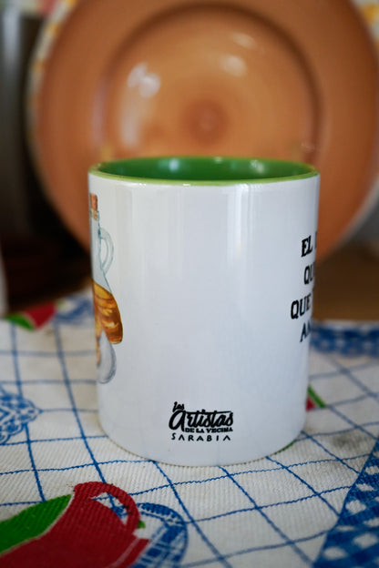 Taza El desayuno que sana x Raquel Sarabia