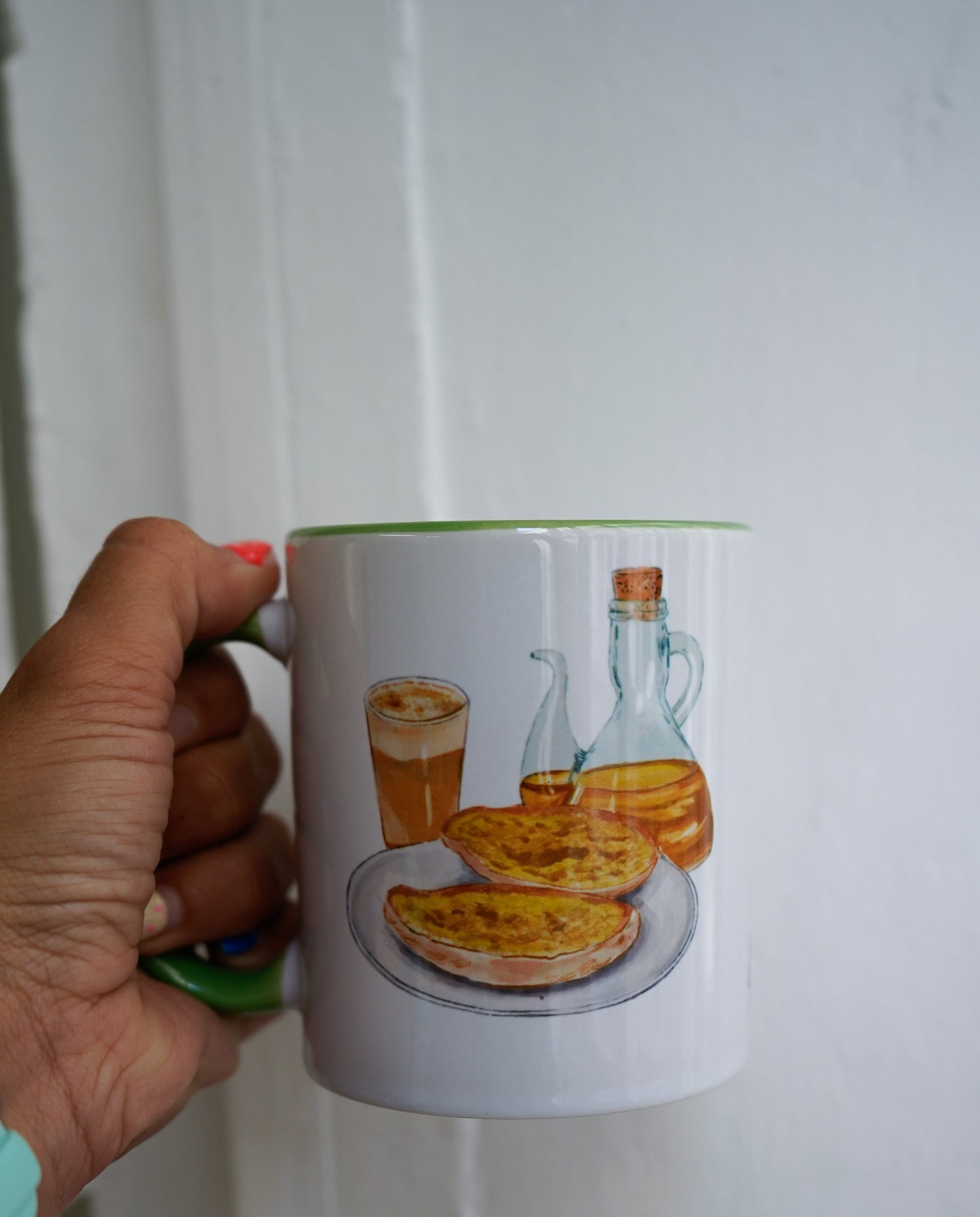 Taza El desayuno que sana x Raquel Sarabia