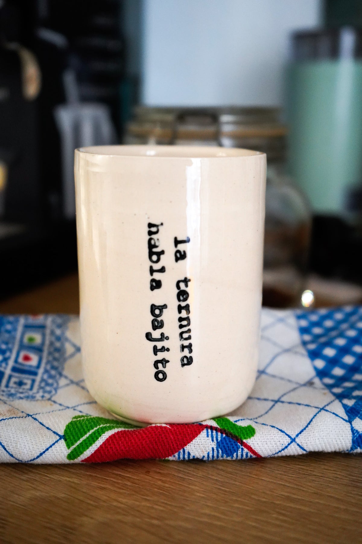 Vaso La ternura habla bajito