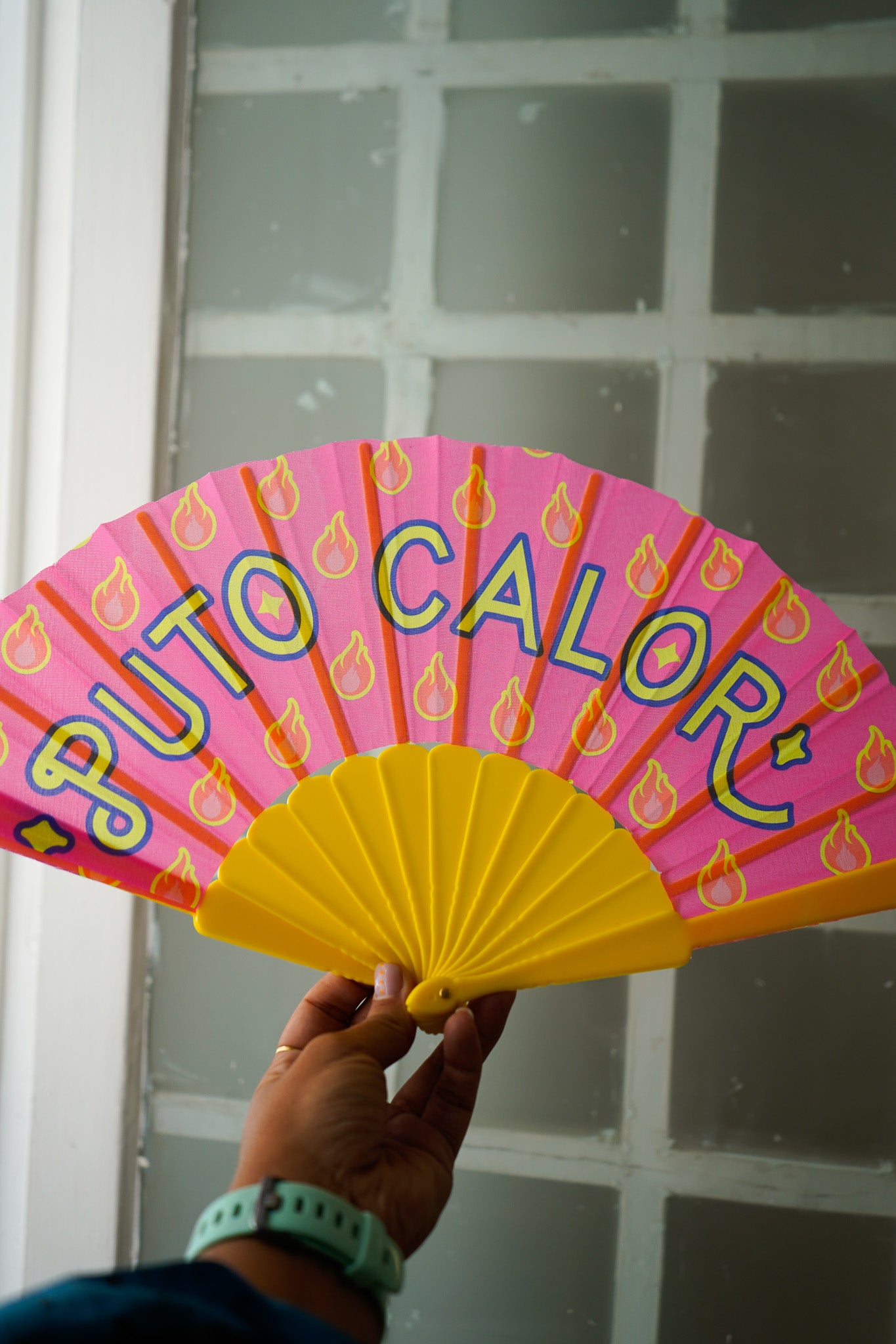 Abanico puto calor