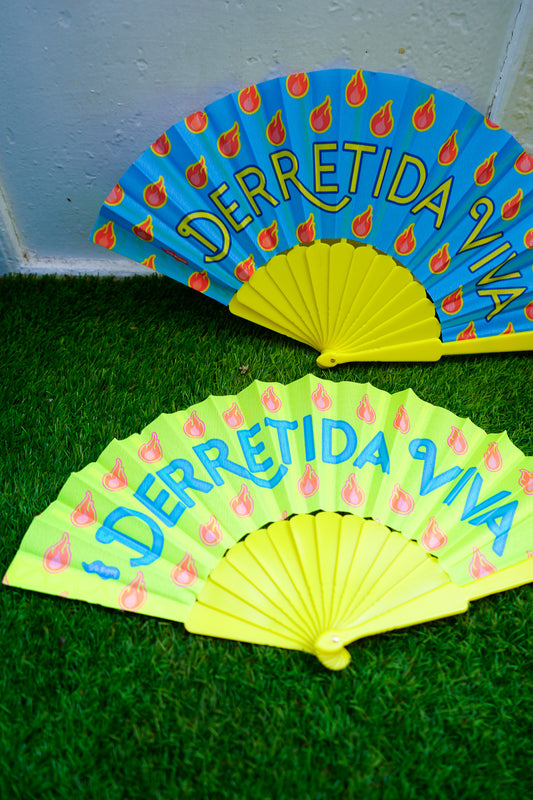Abanico derretida viva