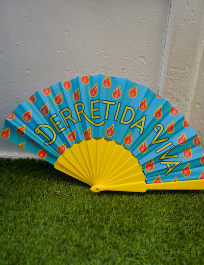 Abanico derretida viva
