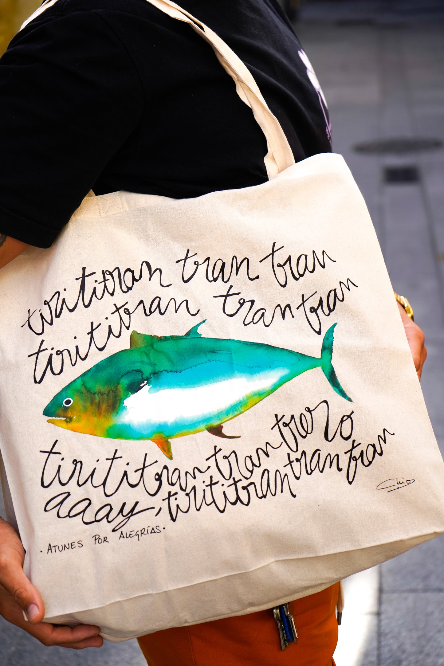 Totebag Atún Tiritititran tran tran