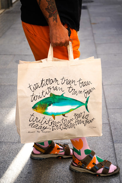 Totebag Atún Tiritititran tran tran