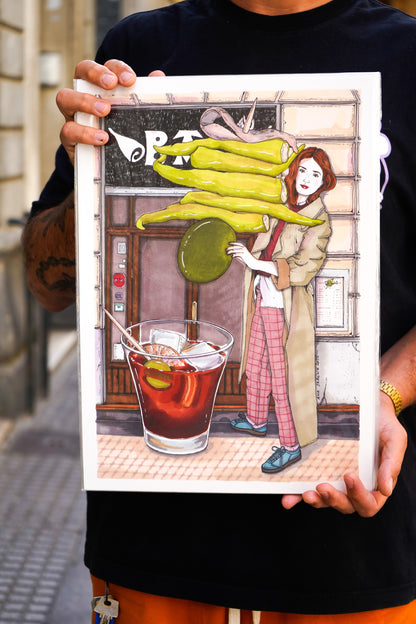 Lámina Gilda y vermut