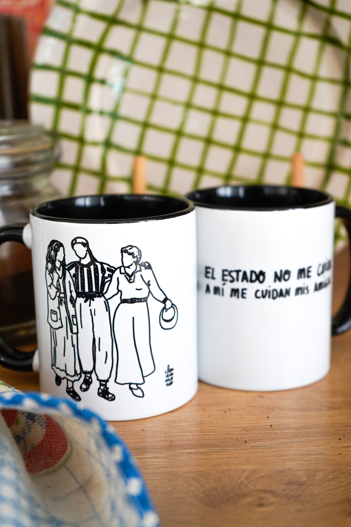 Taza El estado no me cuida, a mi me cuidan mis amigas