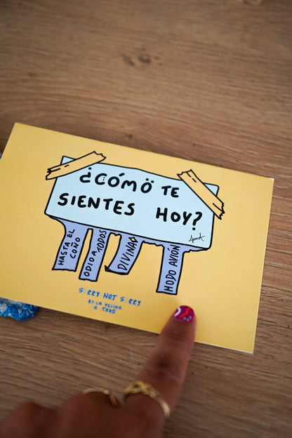 Lámina Cómo te sientes hoy - Sorry not sorry