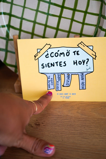 Lámina Cómo te sientes hoy - Sorry not sorry