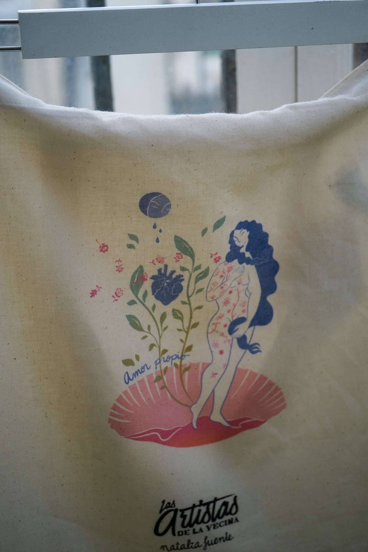 Totebag Amor propio x Natalia Fuente