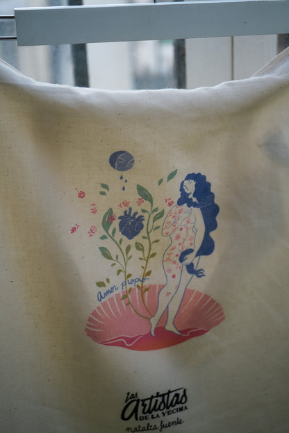 Totebag Amor propio x Natalia Fuente