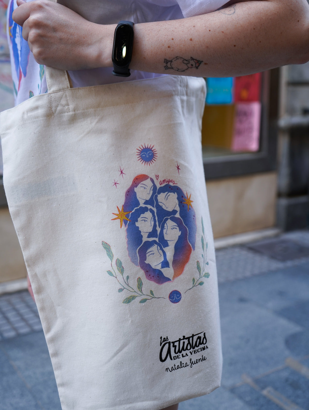 Totebag Amigas x Natalia Fuente