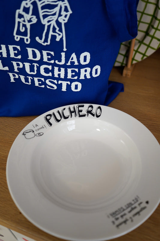 Plato hondo pal puchero Chichinabo x La Vecina