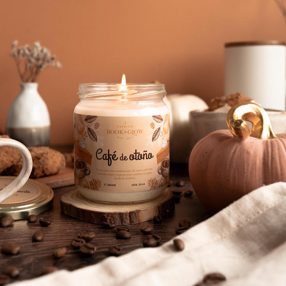 Vela Café de otoño