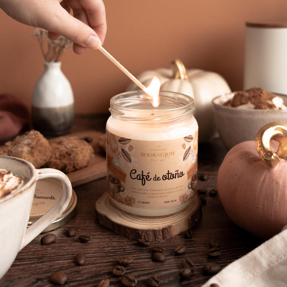 Vela Café de otoño