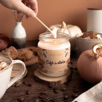 Vela Café de otoño