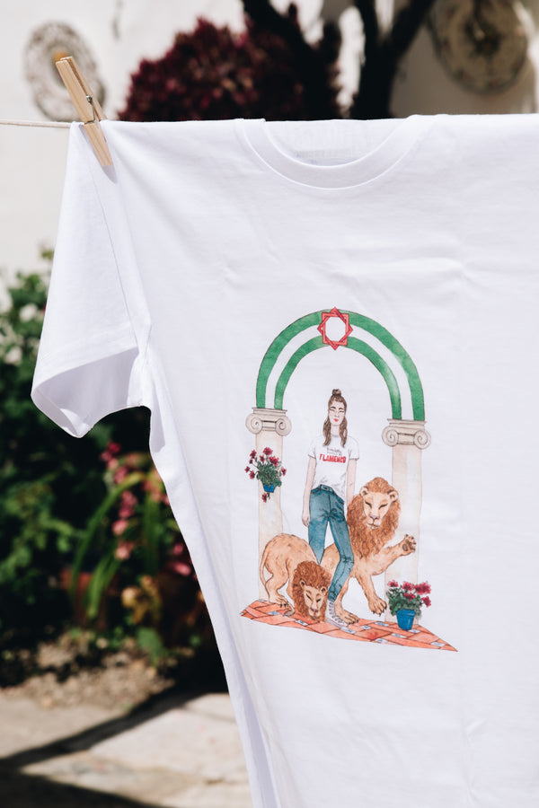Camiseta Andalucía es mujer x La Neilo