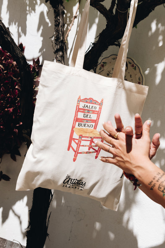 Totebag Jaleo del bueno x Raquel Sarabia