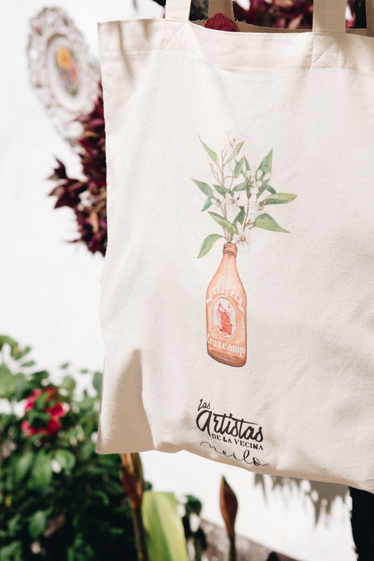 Totebag Botellín Cruzcampo x La Neilo