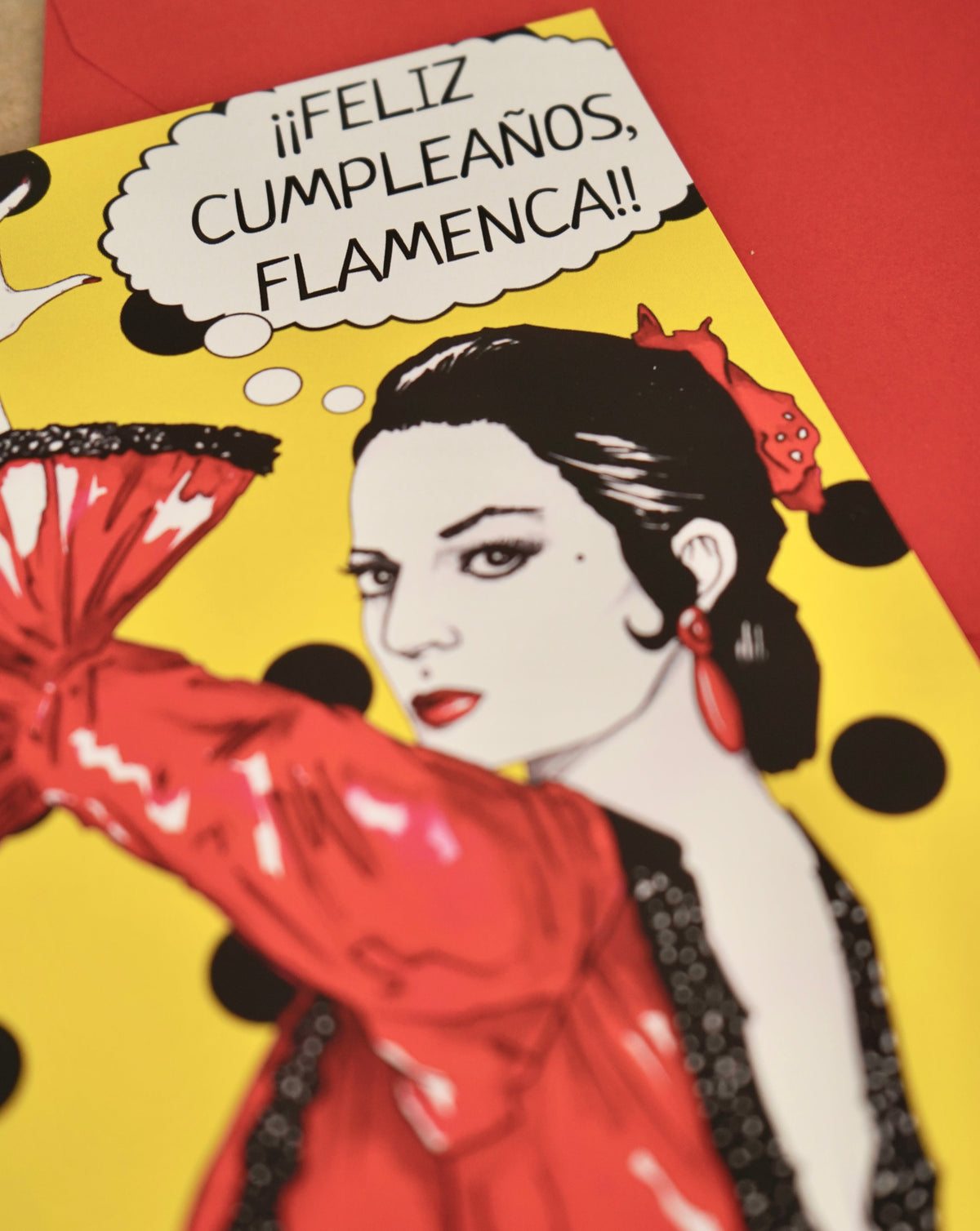 Tarjeta de felicitación Lola