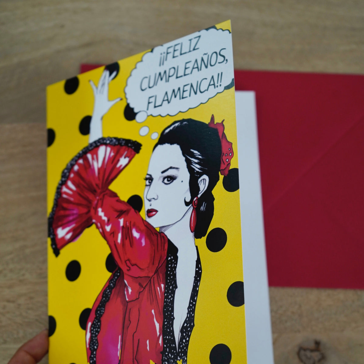 Tarjeta de felicitación Lola