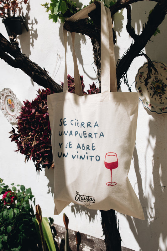 Totebag Se cierra una puerta x Lali