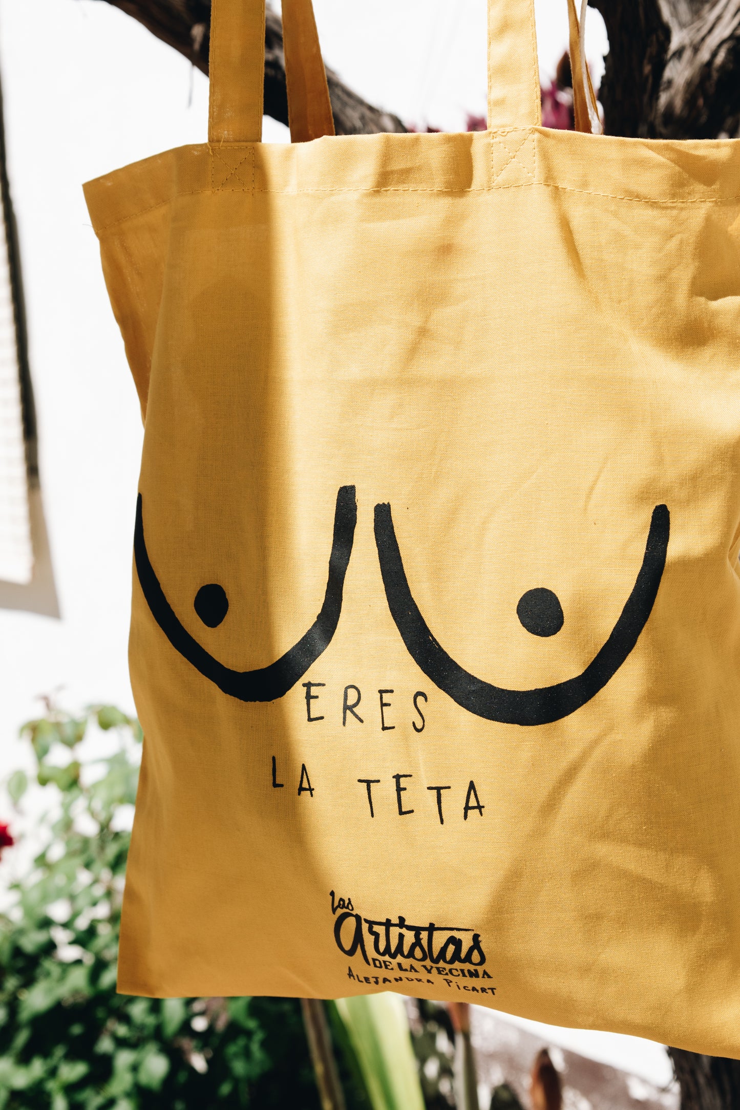 Totebag Eres la teta x Alejandra Picart
