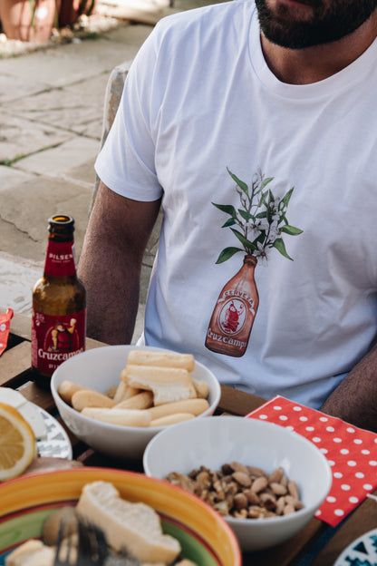 Camiseta Botellín Cruzcampo x La Neilo