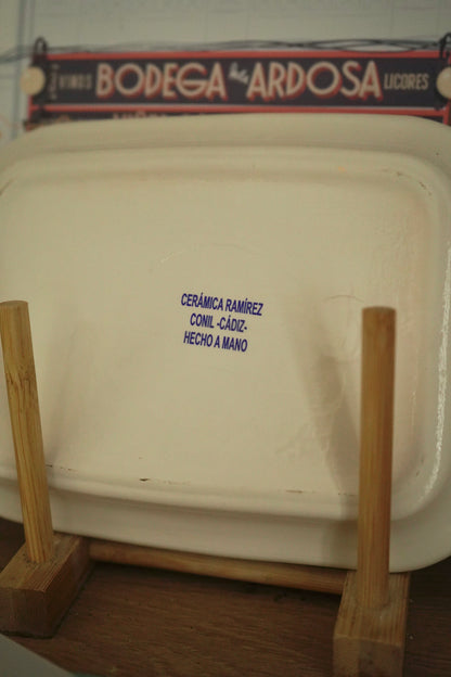 Bandeja cerámica - Granada amarilla