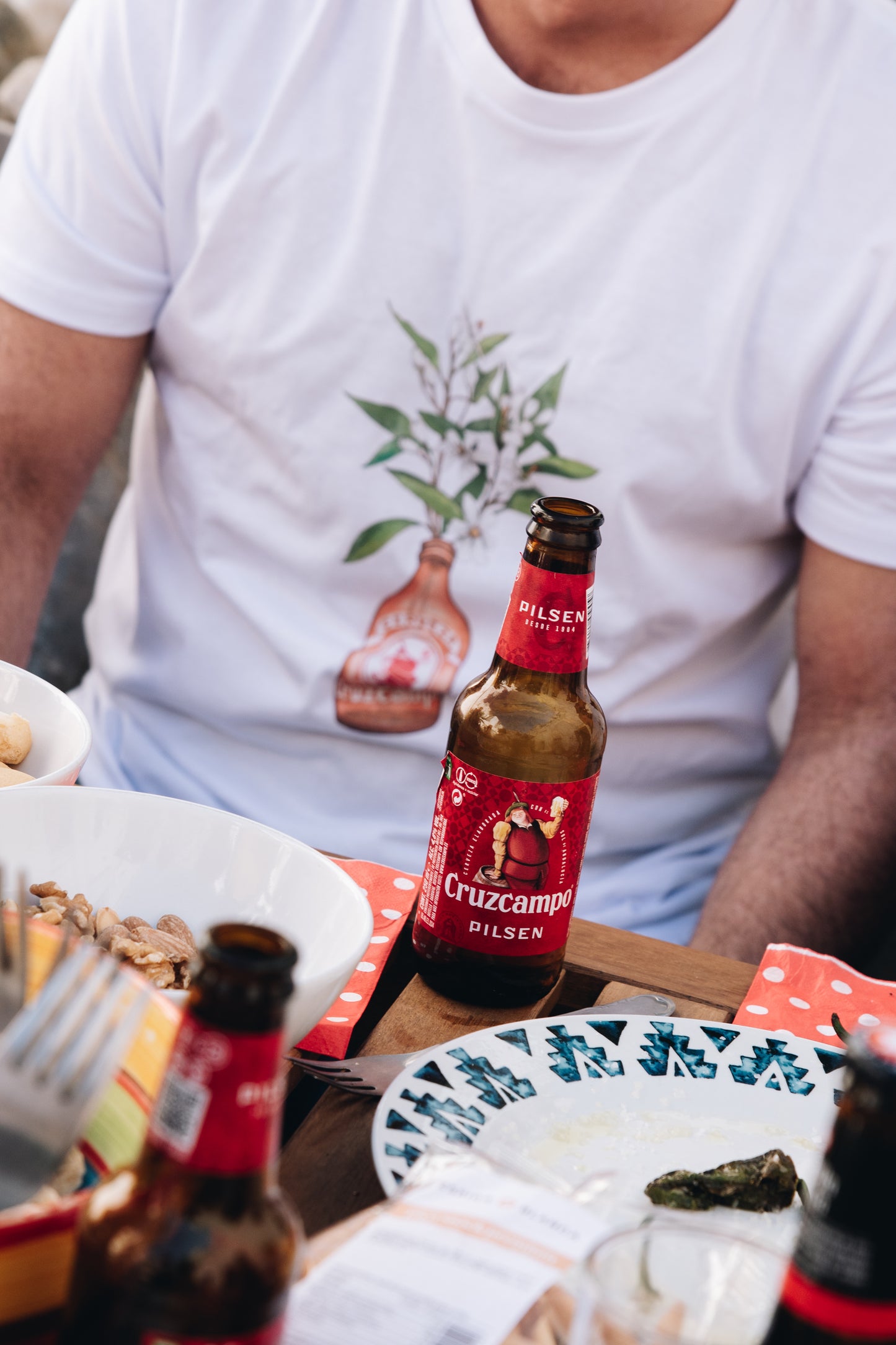 Camiseta Botellín Cruzcampo x La Neilo