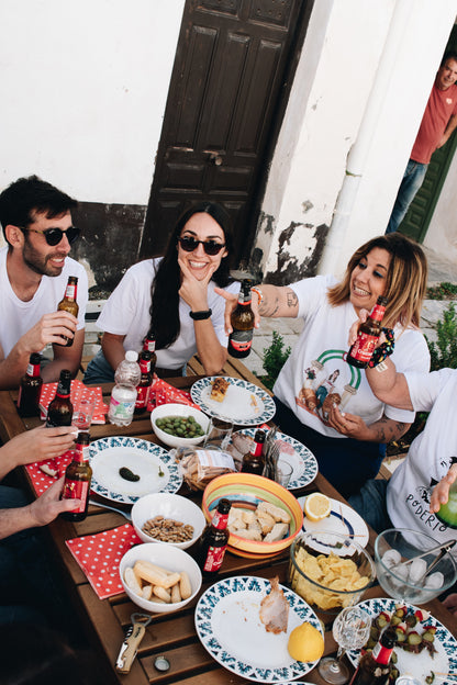 Totebag Botellín Cruzcampo x La Neilo