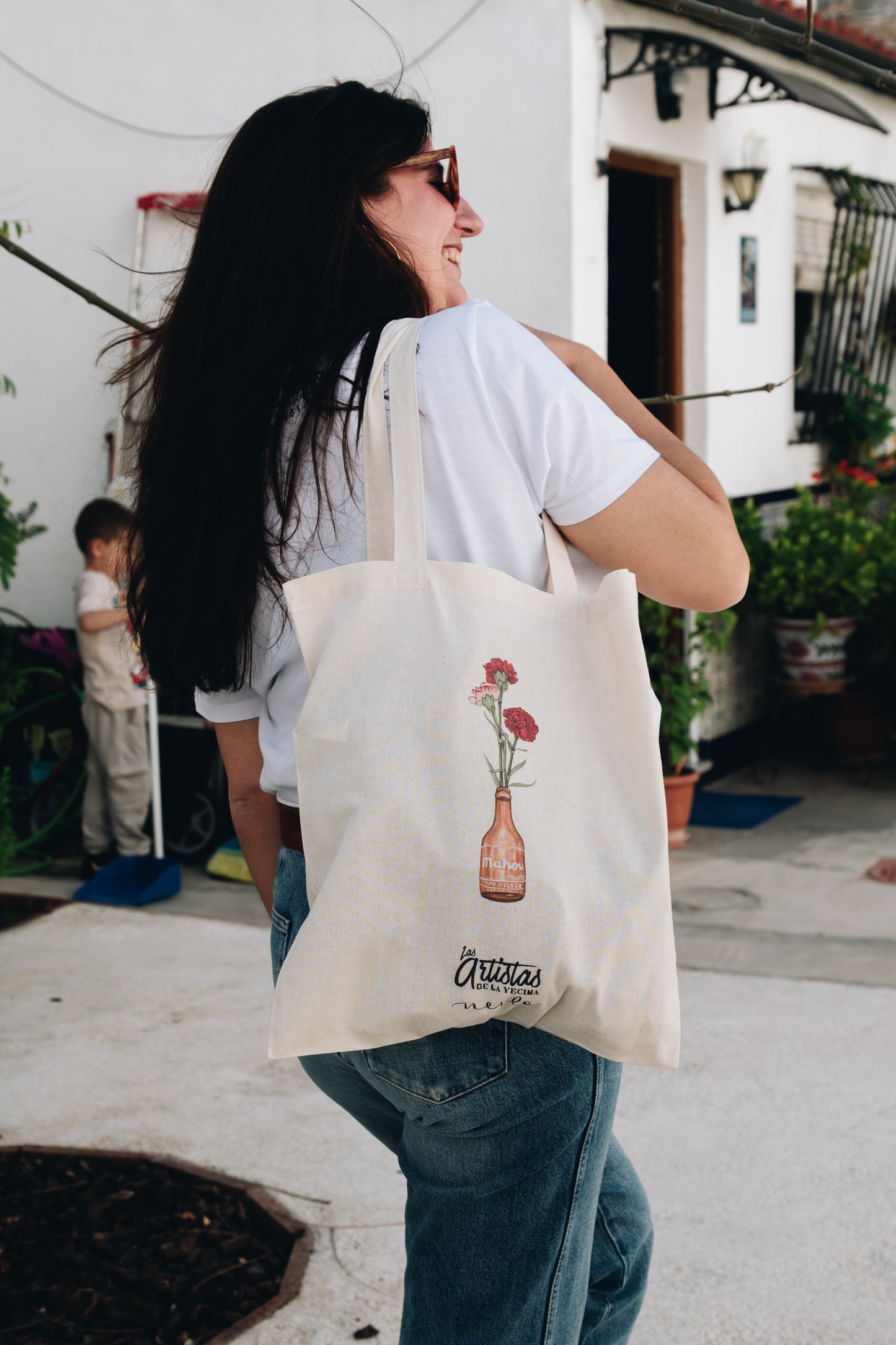 Totebag Botellín Mahou x La Neilo