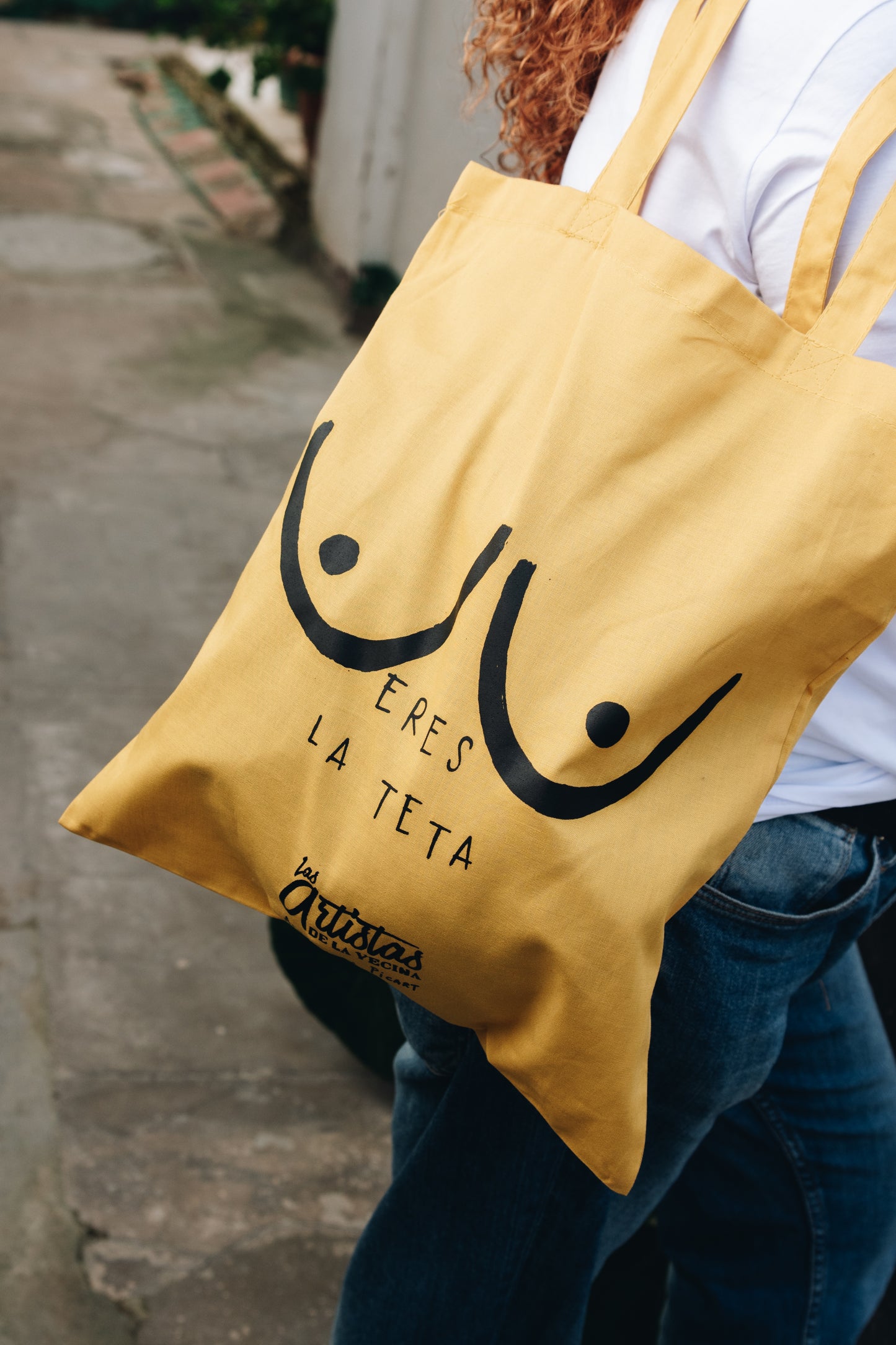 Totebag Eres la teta x Alejandra Picart