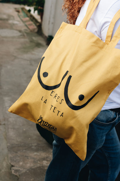 Totebag Eres la teta x Alejandra Picart