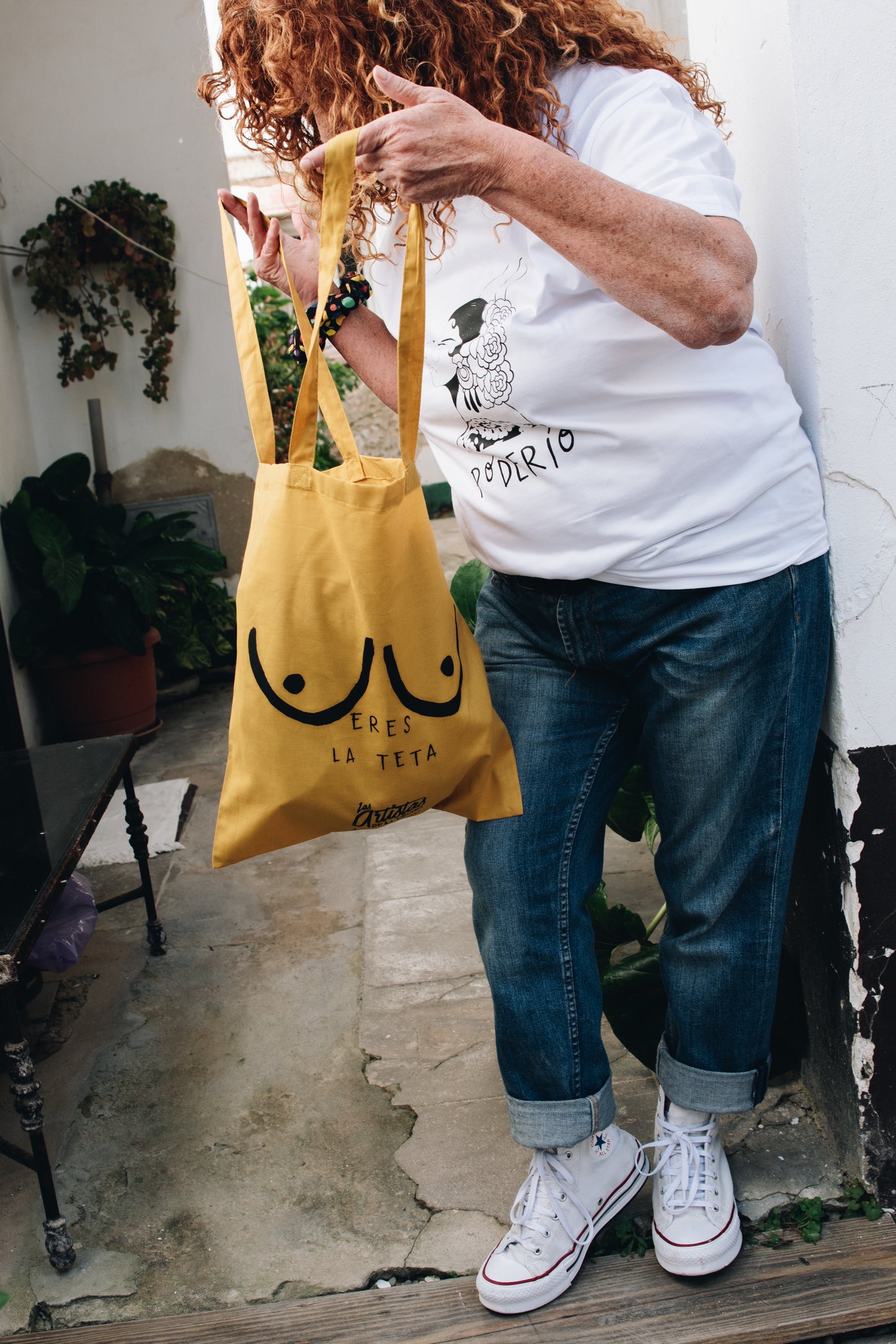 Totebag Eres la teta x Alejandra Picart