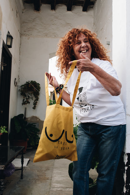 Totebag Eres la teta x Alejandra Picart